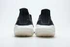 adidas UltraBoost 21 Running Shoes, Charcoal and White FY0372