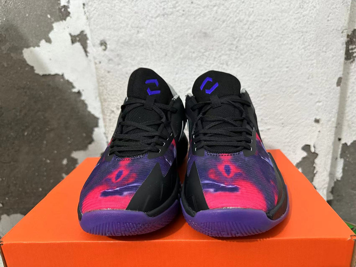 Nike Basketball Shoes in Black, White, Red and Purple