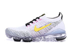 Nike Air VaporMax Flyknit 3 White Yellow Sneakers AJ6900-103
