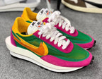 Nike LDV Waffle Sacai BV0073-301 Green Pink Sneakers