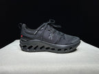 On Cloudsurfer Trail Black Trail Running Shoes
