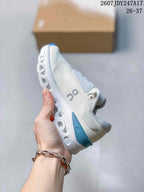 On Cloudstratus 3 Women's Running Shoes White Gray Blue JDY247A17