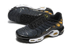 Nike Air Max Plus Black and Gold Sneakers