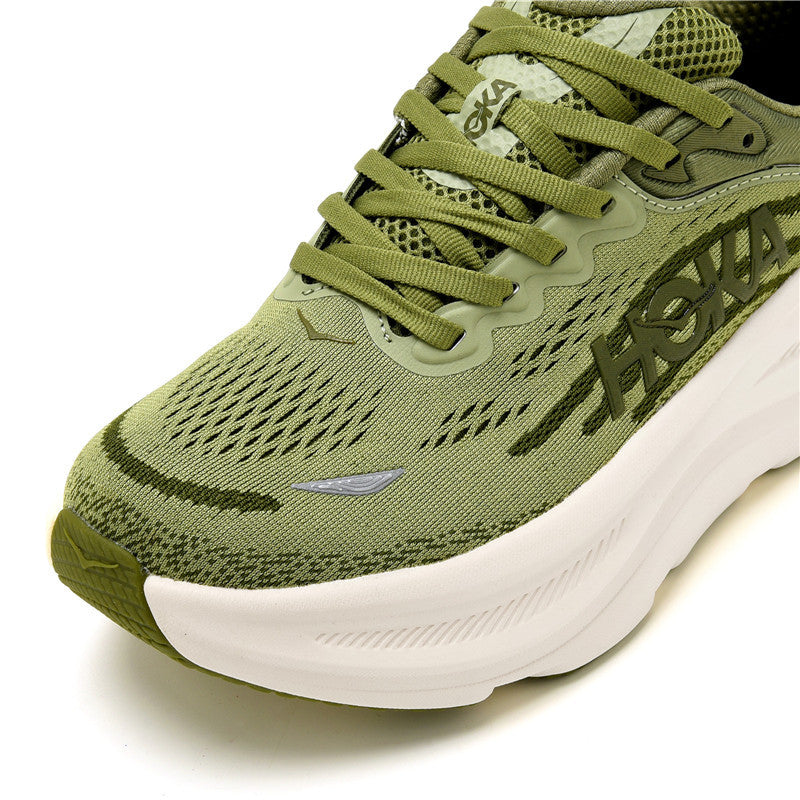 HOKA Bondi 9 Running Shoes, Olive Green