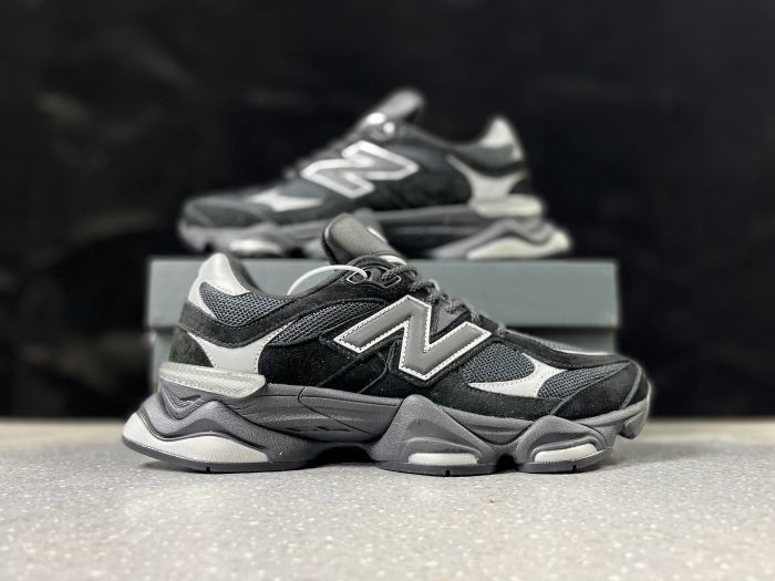 New Balance 9060 U9060FOS Black and Grey Sneakers