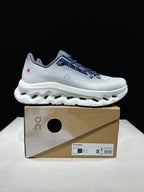 On Cloudtilt Sneakers in White and Navy