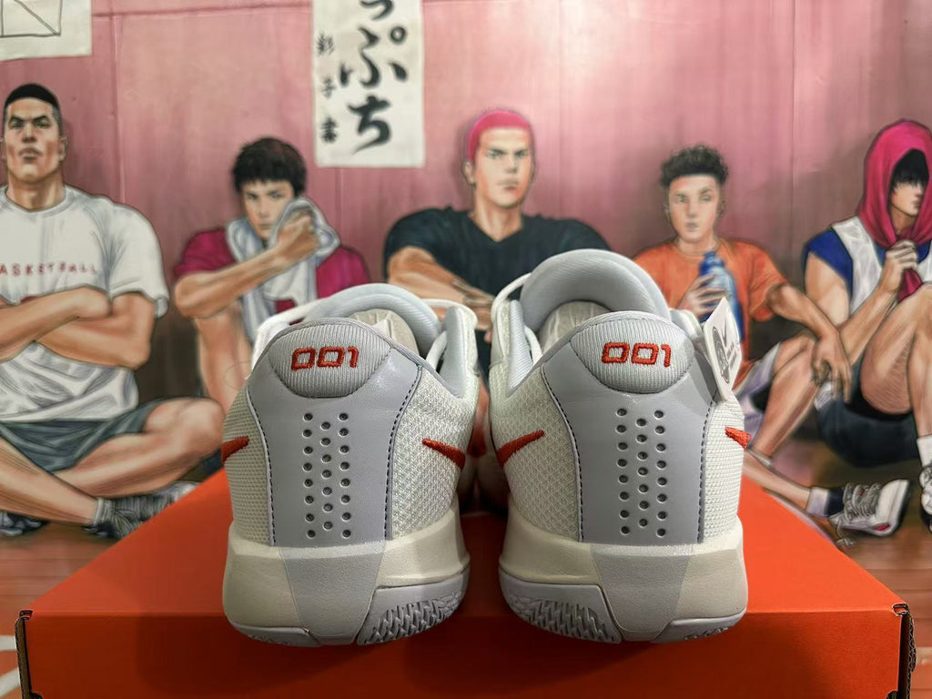 Nike GT Cut 3 Basketball Shoes White Red Silver