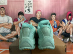 Mint Green Chunky Lace-Up Sneakers