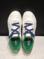 On Cloudnova Moon Sneakers White Blue Green