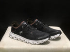 On Cloud 6 Coast Sneakers in Black and Brown