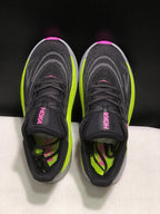 HOKA Arahi 8 Running Shoes, Black and Neon Yellow