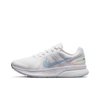 Nike Run Swift 2 Running Shoes, White and Blue, CU3528-104