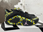 Jordan Luka 1 Basketball Shoes Black Leopard Print