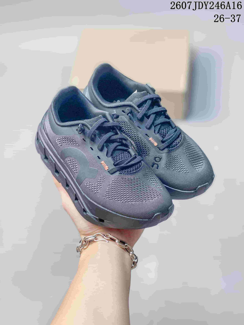 On Cloudstratus 3 Kids' Sneakers Dark Gray