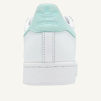 Adidas Originals Women's White/Aqua Superstar 2 Shoes, JH7060 (No Box)