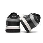 AIVIIRI Black and Gray Low-Top Sneakers