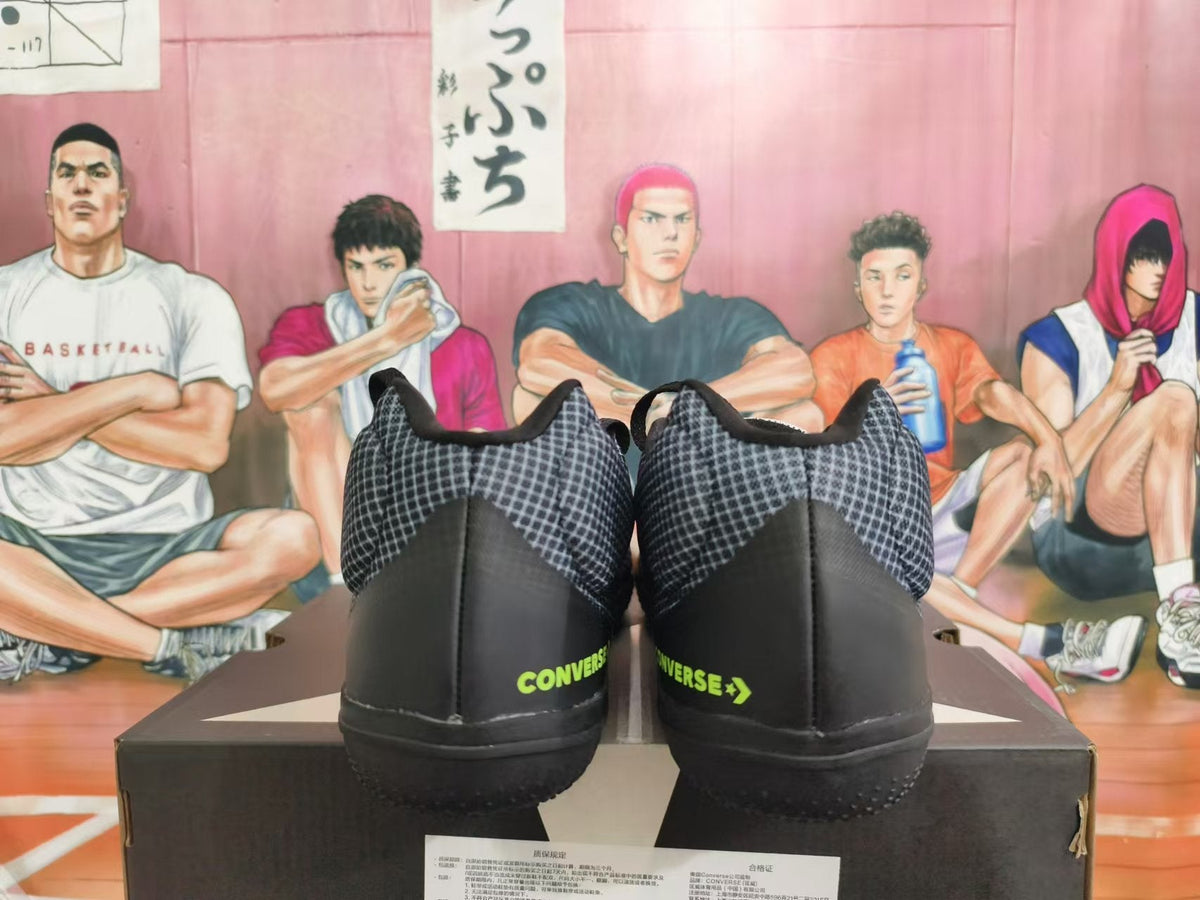 Converse Basketball Shoes in Black, Gray and Purple
