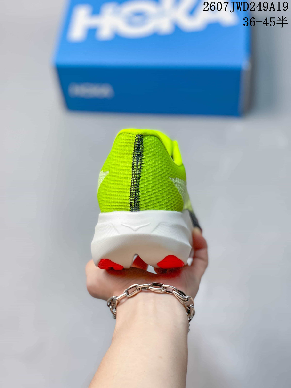 Hoka Rocket X3 Running Shoes Green Coral 2607TWD249A19