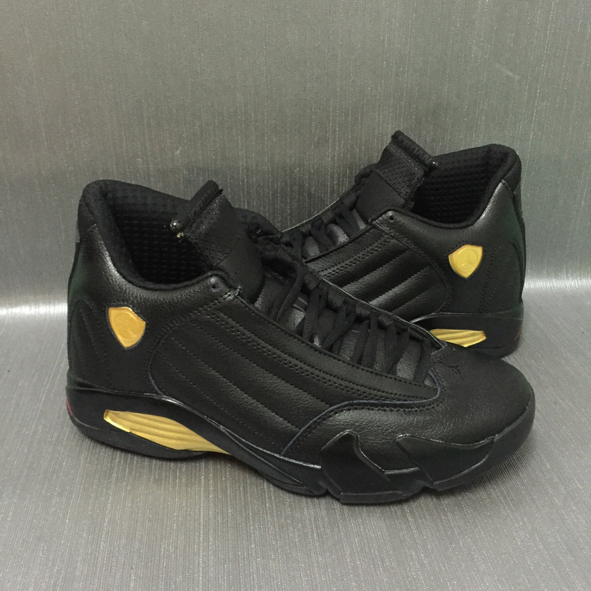 Jordan Air Jordan 14 Black Gold High-Top Sneakers