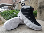 Jordan Air Jordan 9 Black Grey Silver High-Top Sneakers