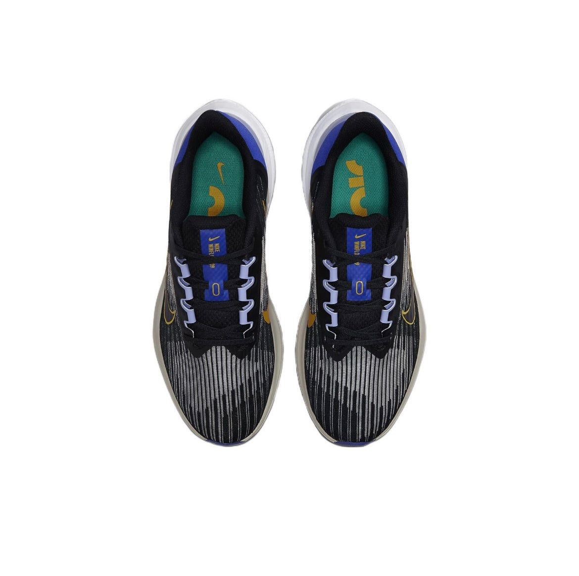 Nike Air Winflo 9 Running Shoes Black Blue DD8686-003
