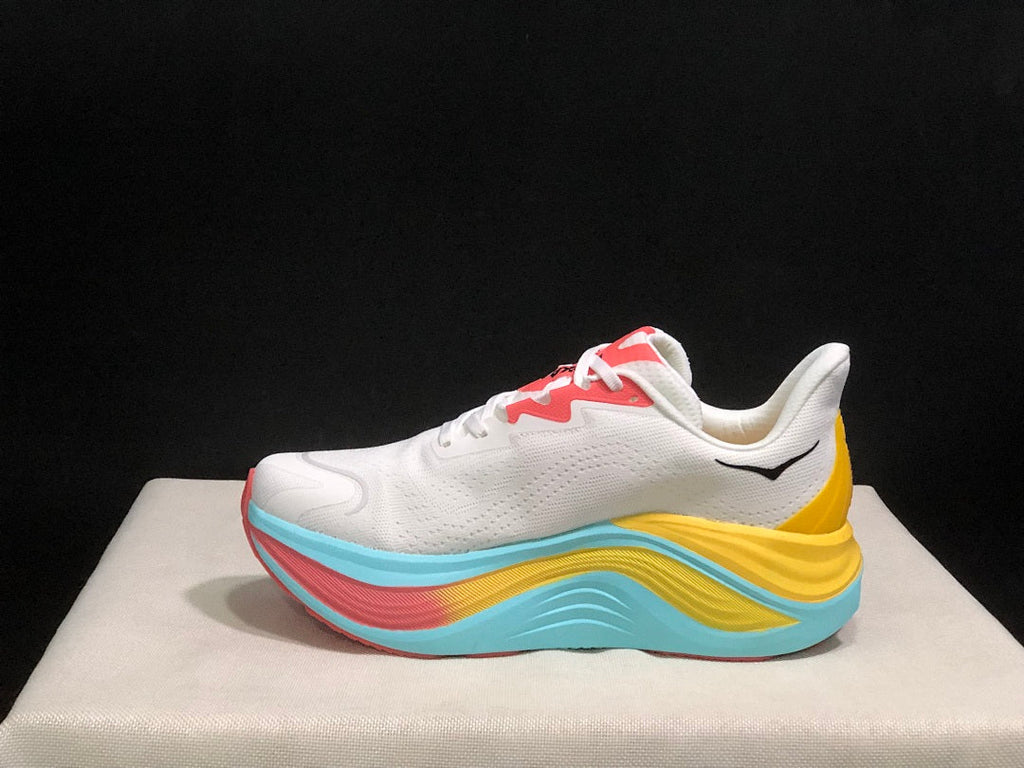 HOKA Skyward X Running Shoes, White Multi-Color