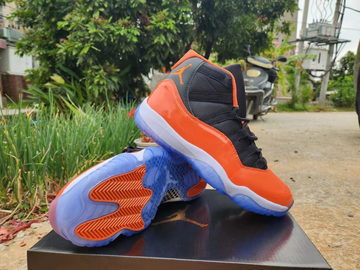 Jordan 11 Retro Low Citrus Black Sneakers