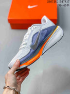Nike Air Zoom Pegasus 42 Running Shoes White Blue Orange