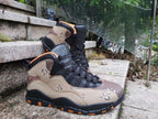 Air Jordan 10 Camo High-Top Sneakers
