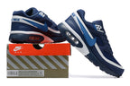 Nike Air Max Sneakers, Navy Blue and White