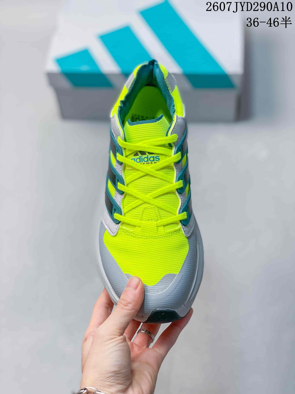 adidas Equipment Adios Pro Running Shoes Grey Neon