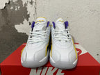 Nike Air Max Uptempo 97 White Purple Yellow Sneakers