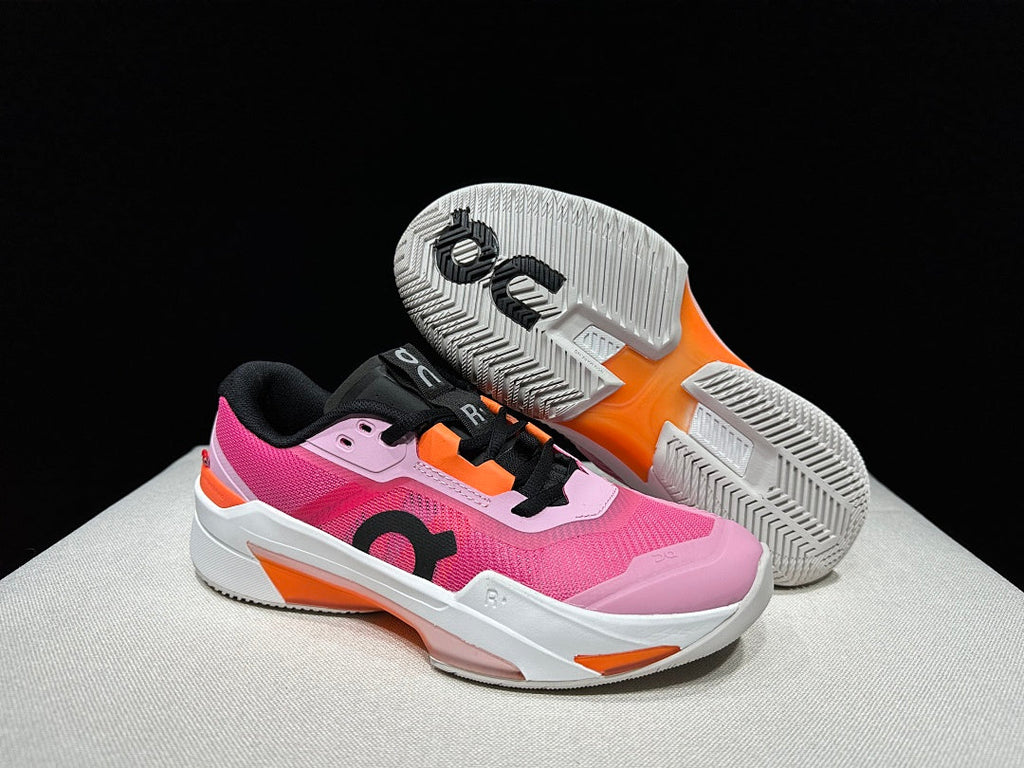 On The Roger Pro Fire Pink Flame Tennis Shoes