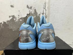 Nike Kobe 6 Protro Basketball Shoes, Light Blue and Silver