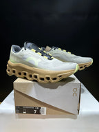 On Cloudmonster Sneakers in Sand Dune