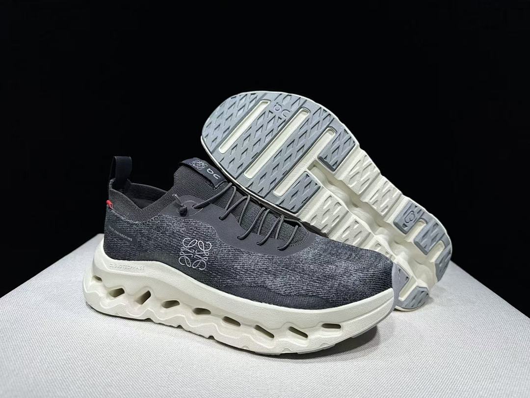 On Cloudtilt Loewe Collaboration Sneakers, Black and White