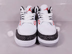 Air Jordan 3 Retro SE White Cement Fire Red Sneakers