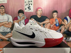 Nike Basketball Sneakers White Dark Blue Red