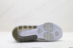 Nike Air Max 270 White and Metallic Silver Sneakers