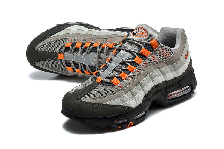 Nike Air Max 95 TT Grey and Orange Sneakers