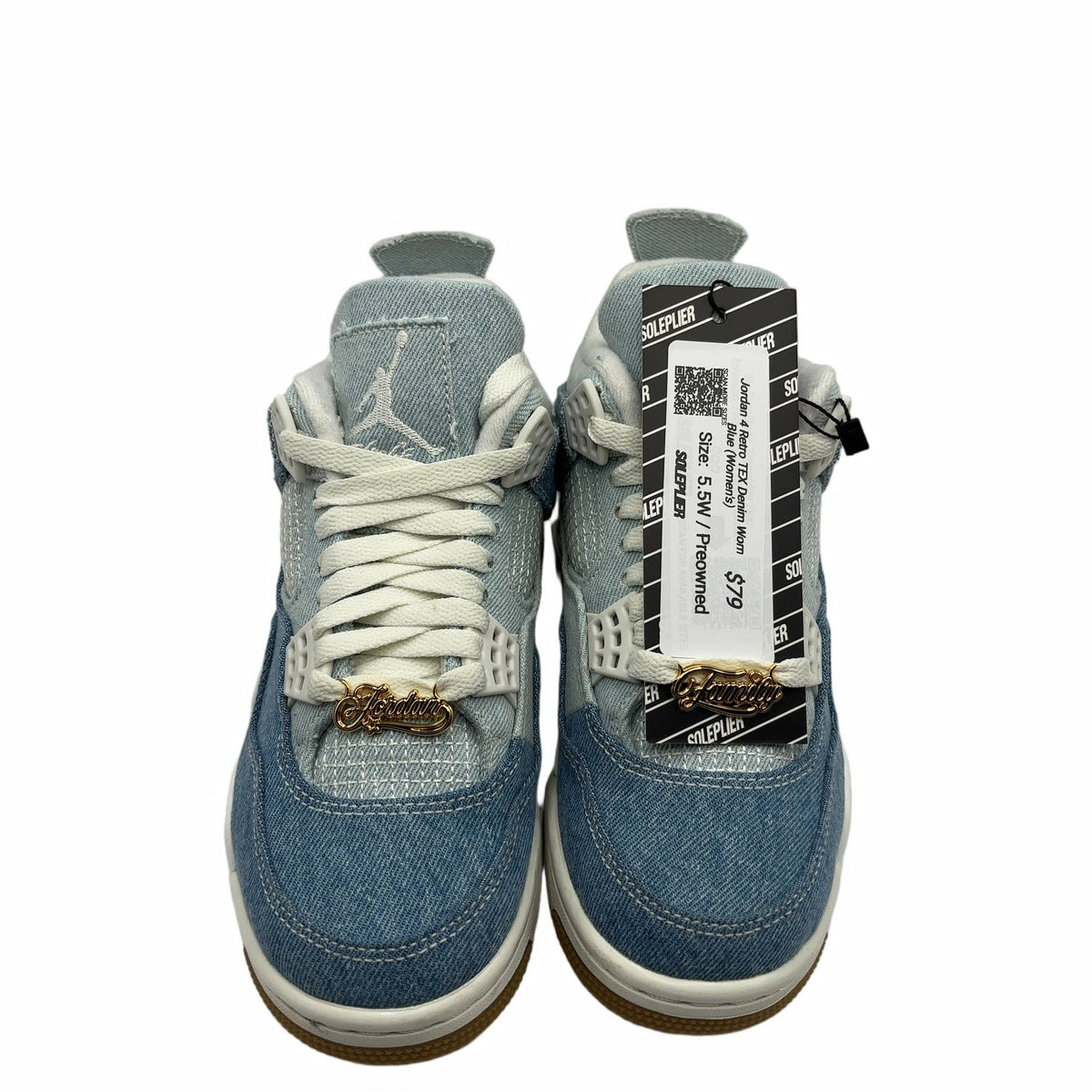 Jordan 4 Retro TEX Denim Worn Blue (Women's)