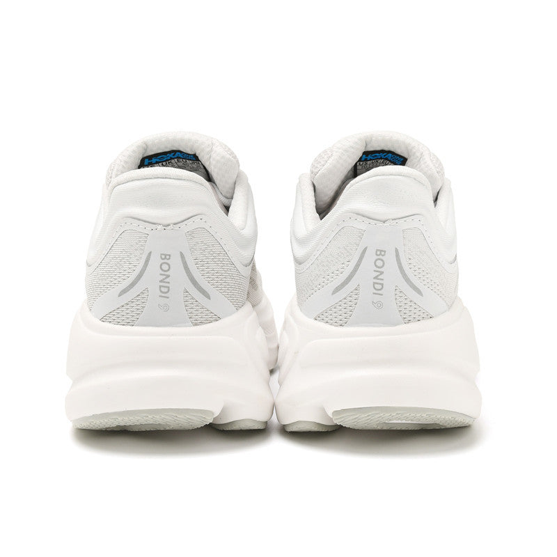 HOKA Bondi 9 Silver White Running Shoes 1162012-SDSTS