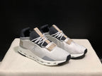 On Cloudnova 1 Sneakers in White and Sand