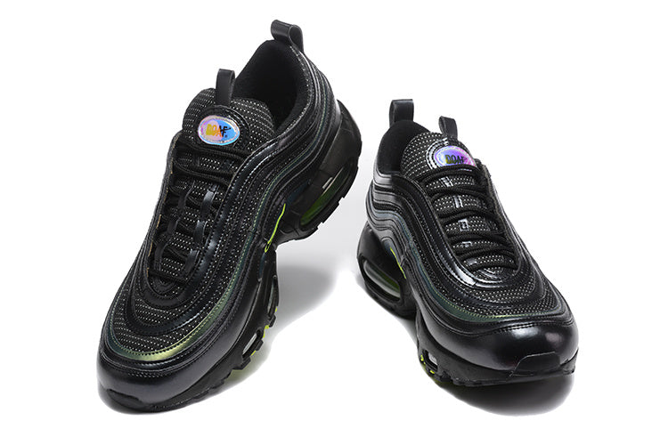 Nike Air Max 97 Black and Green Sneakers