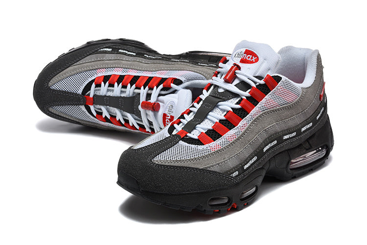 Nike Air Max 95 UNDEFEATED Sneakers in Grey, Black and Red