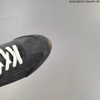 Alo Yoga Sunset Low-Top Suede Sneakers in Charcoal