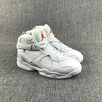 Air Jordan 8 Retro OVO White Metallic Gold Sneakers