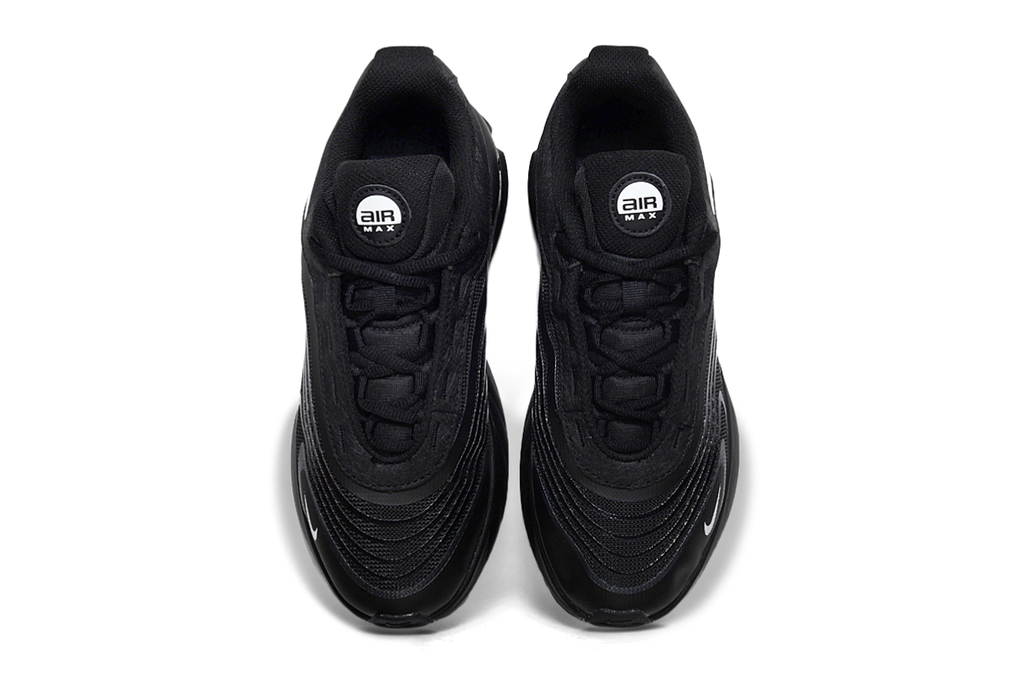 Nike Air Max Black Sneakers with White Swoosh