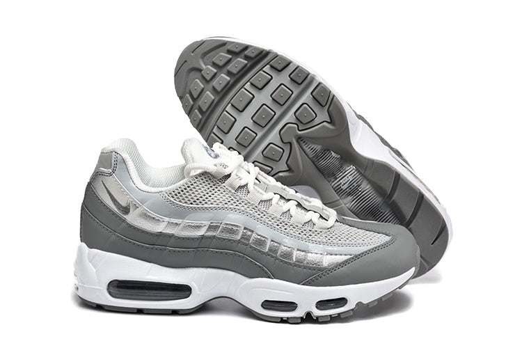 Nike Air Max 95 Sneakers in Grey and Silver