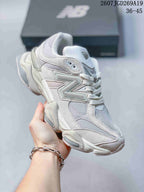 New Balance 9060 Sneakers White with Mint Accents